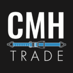 CMH Trade logo med sort baggrund